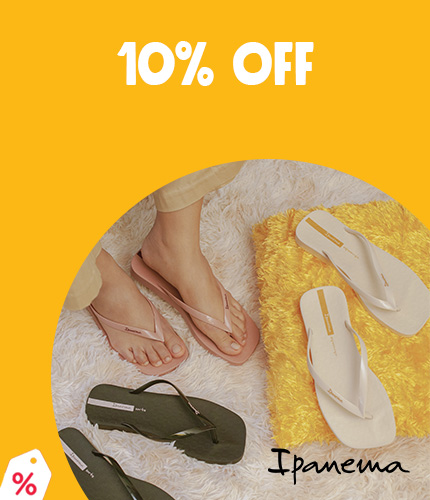 Ipanema: 10% OFF