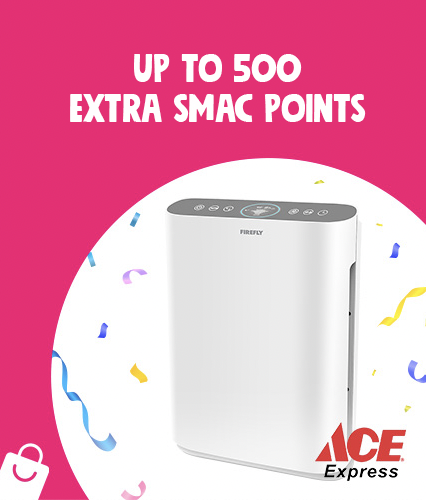 Ace Hardware: Up to EXTRA 500 SMAC Points