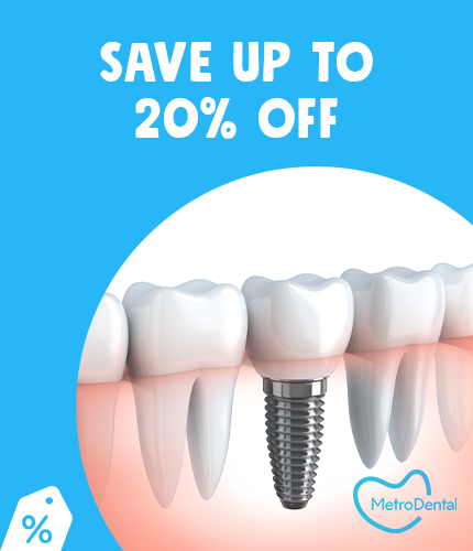 Metro Dental: 20% OFF