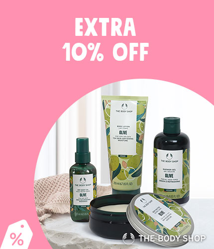 The Body Shop: EXTRA 10% OFF