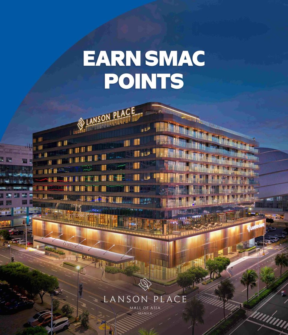 Lanson Place Manila: Earn SMAC Points
