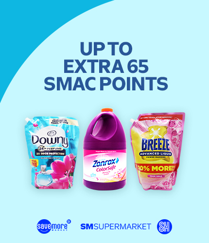 SM Markets: Up to EXTRA 65 SMAC Points